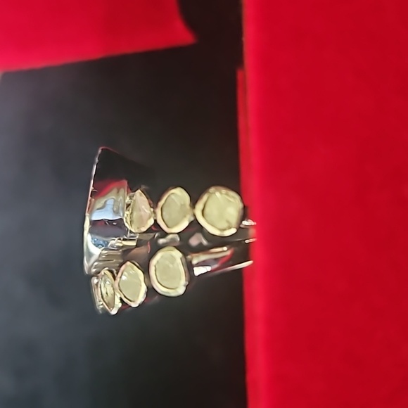 Polki Diamond Stackable Rings - Picture 10 of 15